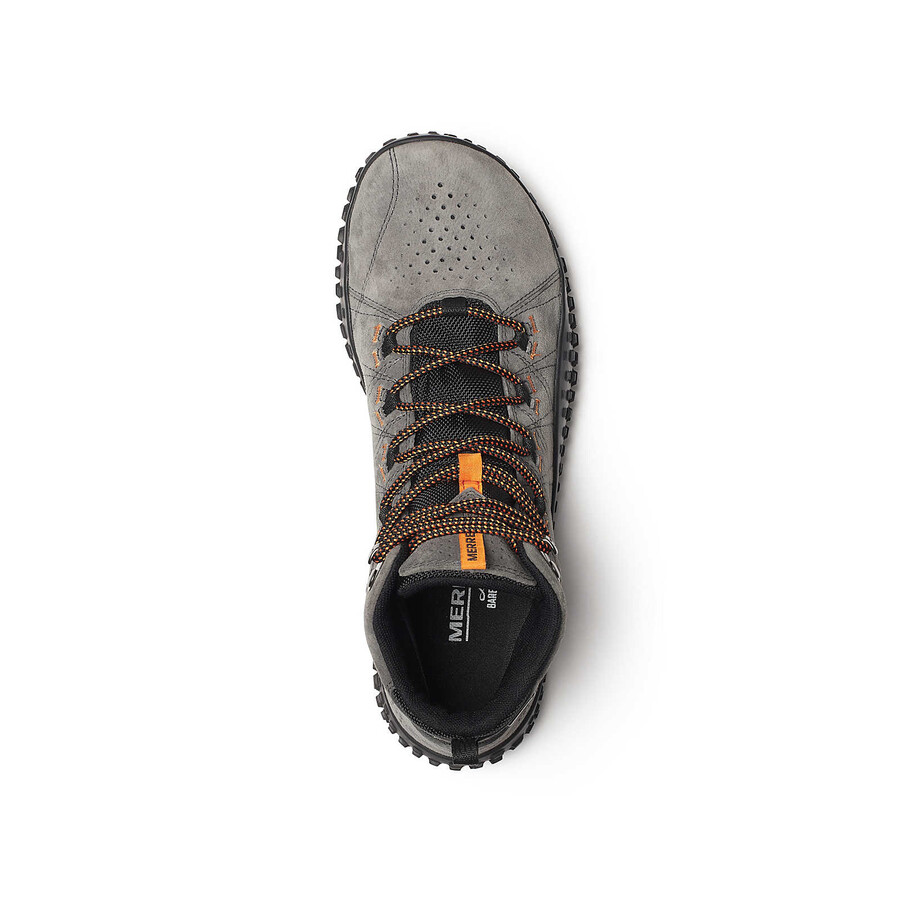 men wrapt mid waterproof barefoot boots granite