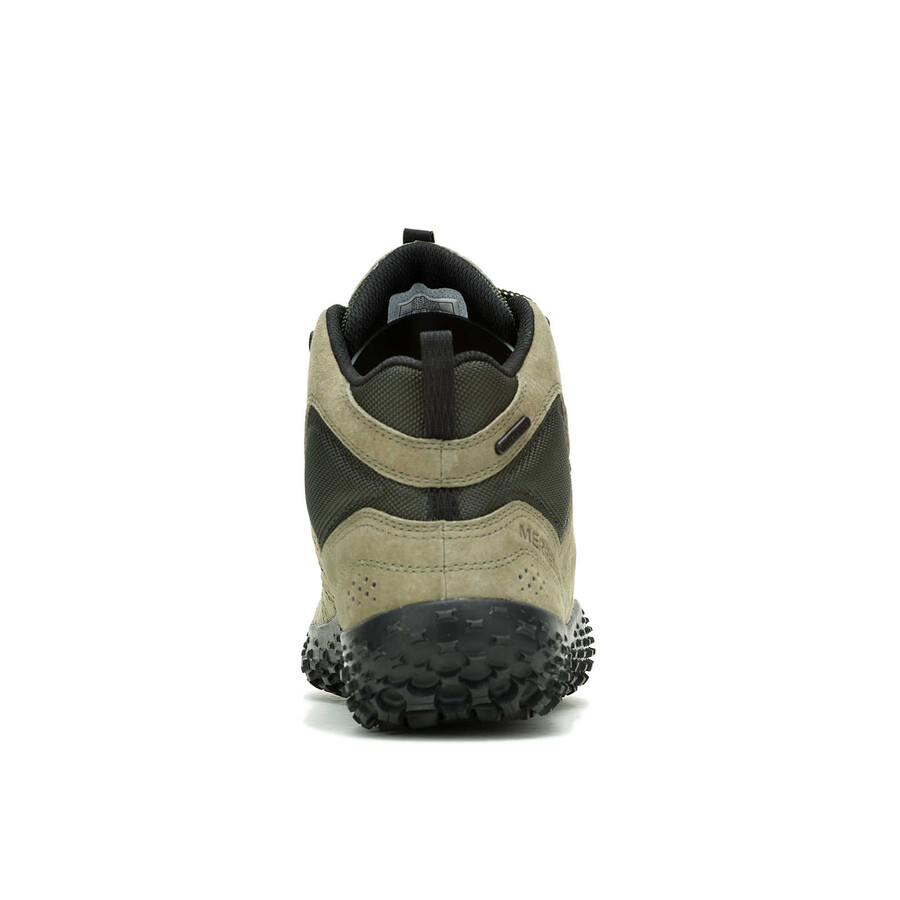 men wrapt mid waterproof barefoot boots oliveblack