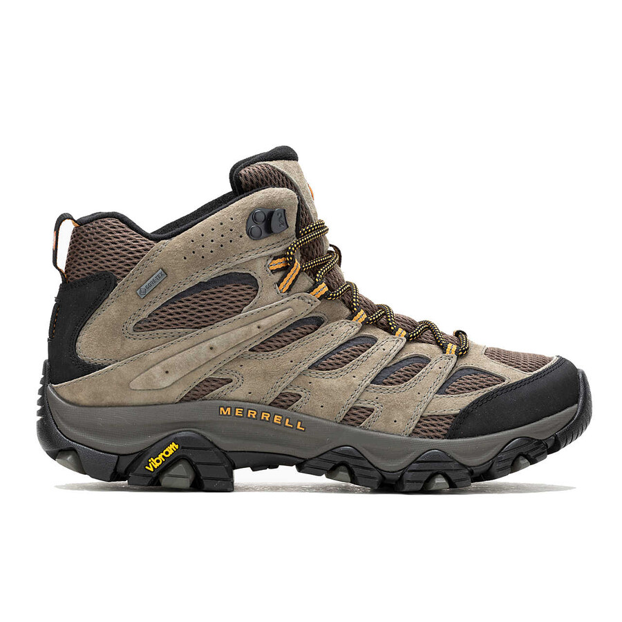 men moab 3 mid gore-tex hiking boots walnut