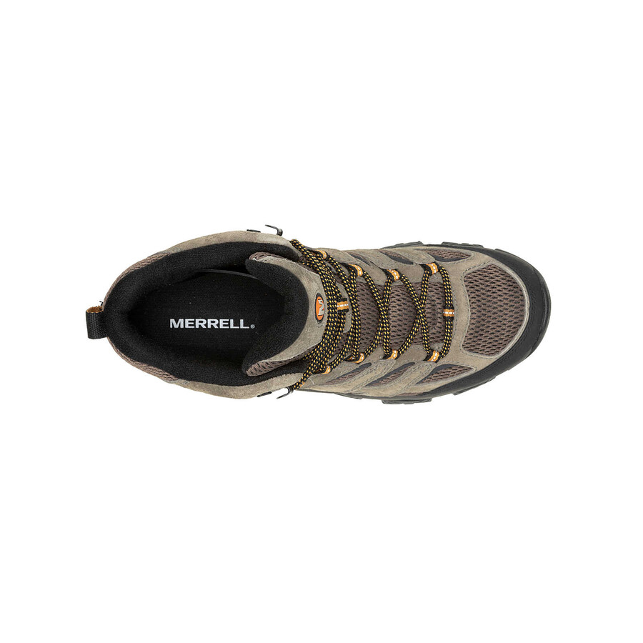 men moab 3 mid gore-tex hiking boots walnut