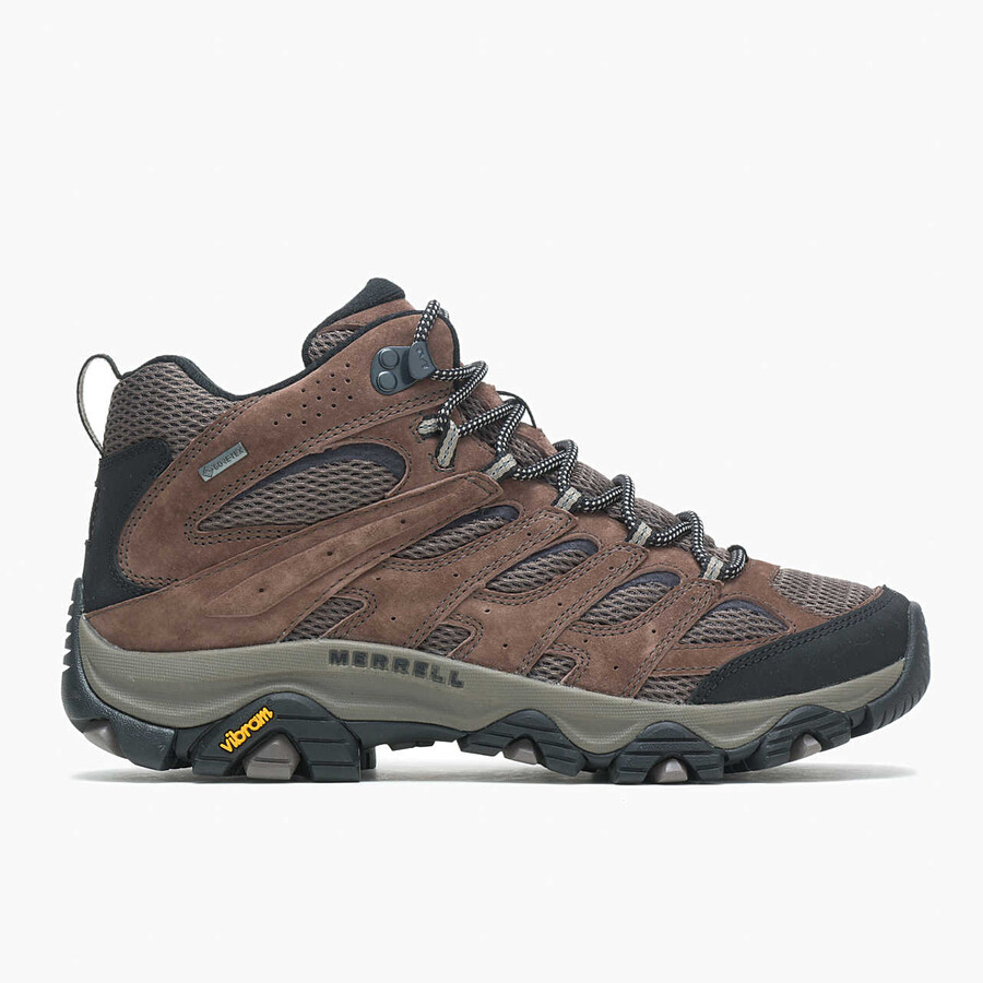 men moab 3 mid gore-tex hiking boots bracken