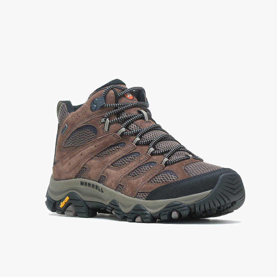 men moab 3 mid gore-tex hiking boots bracken