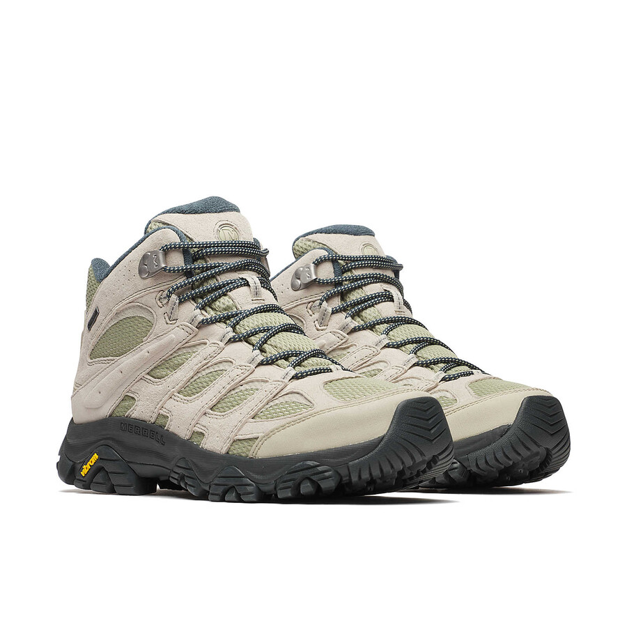 men moab 3 mid gore-tex hiking boots talc