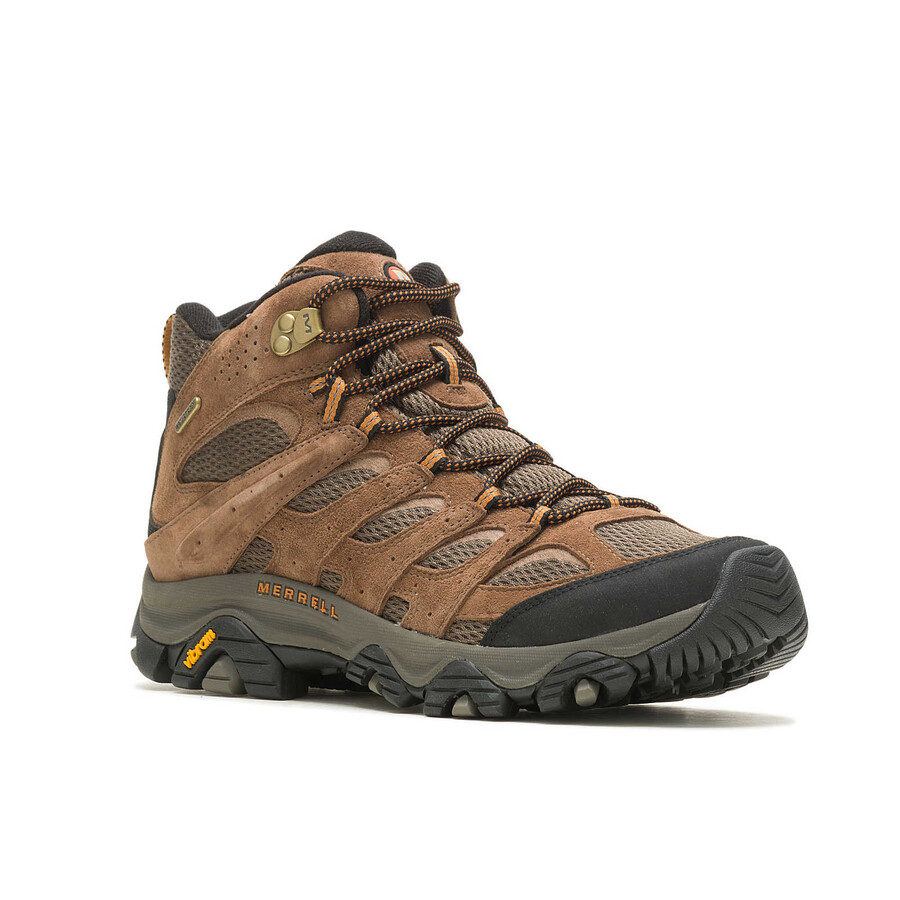 men - moab 3 mid waterproof wide width - boots earth
