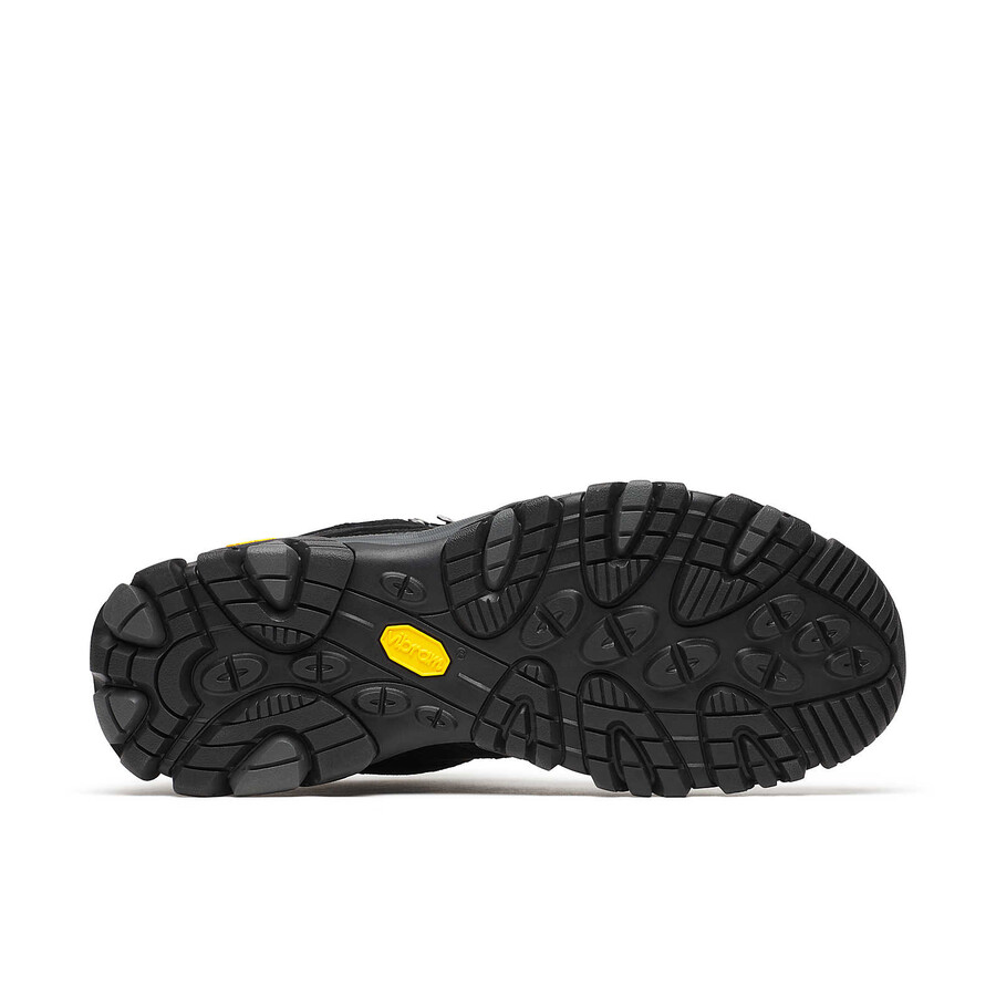 men - moab 3 mid waterproof wide width - boots black night