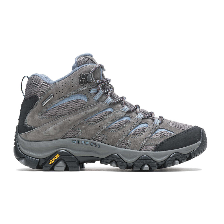 women - moab 3 mid waterproof wide width - boots granite