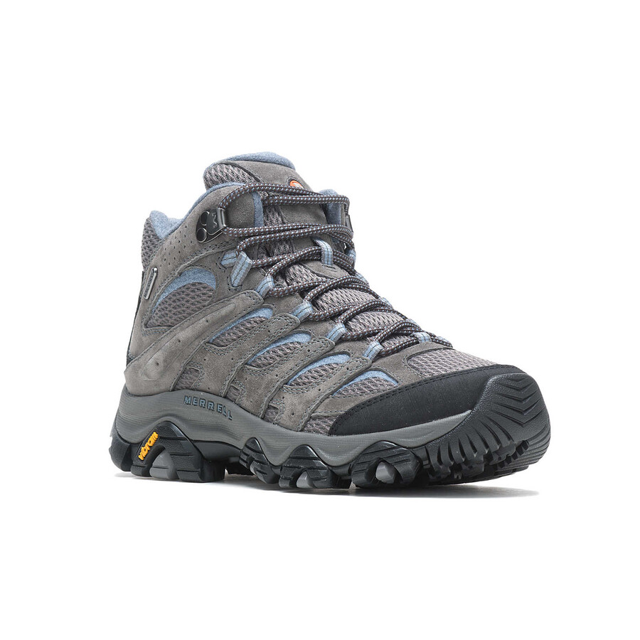 women - moab 3 mid waterproof wide width - boots granite