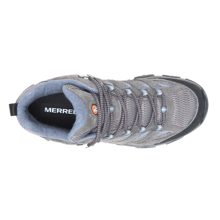 women - moab 3 mid waterproof wide width - boots granite
