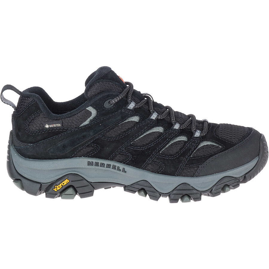 women moab 3 gore-tex hiking shoes black