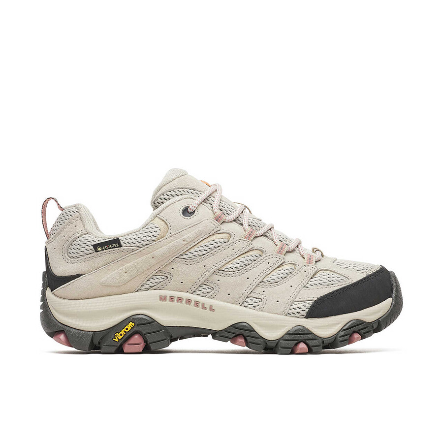 women moab 3 gore-tex hiking shoes aluminum