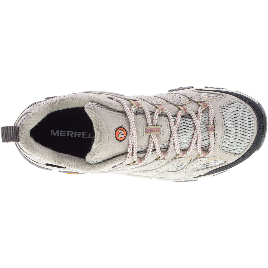 women moab 3 gore-tex hiking shoes aluminum