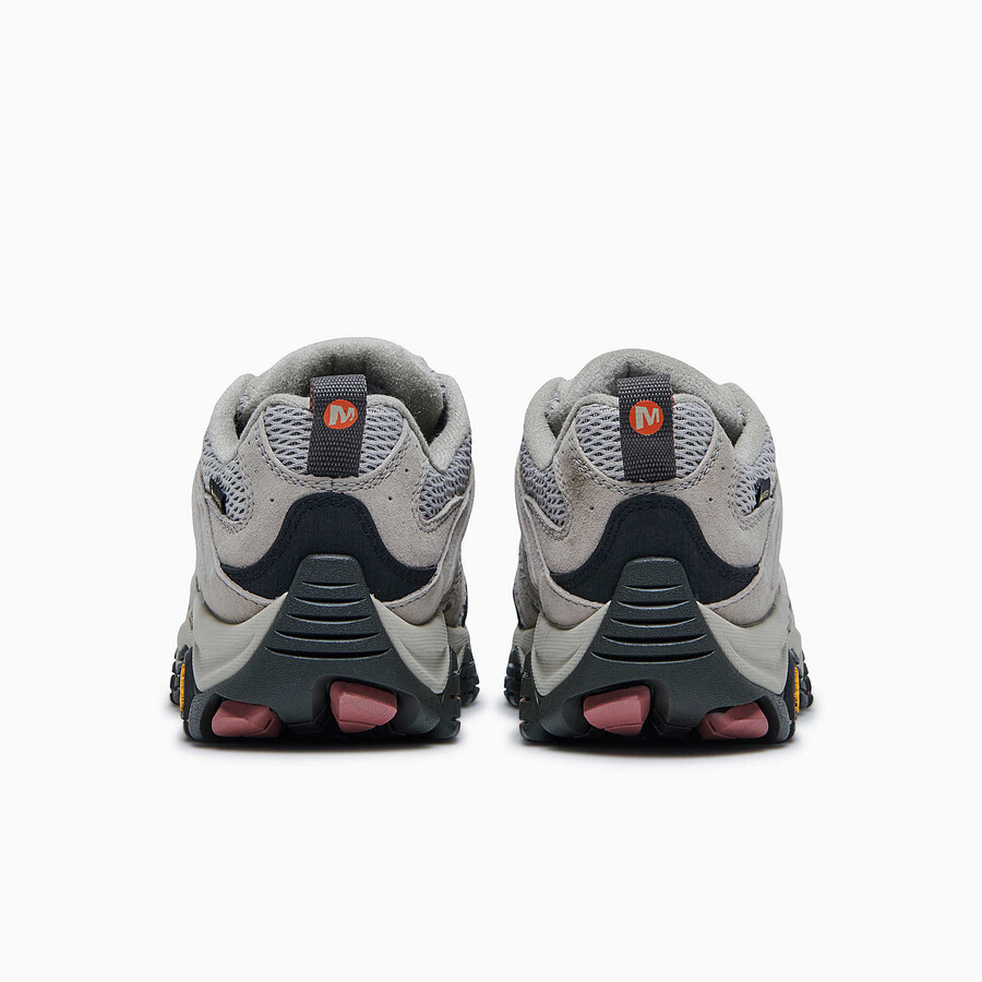 women moab 3 gore-tex hiking shoes aluminum