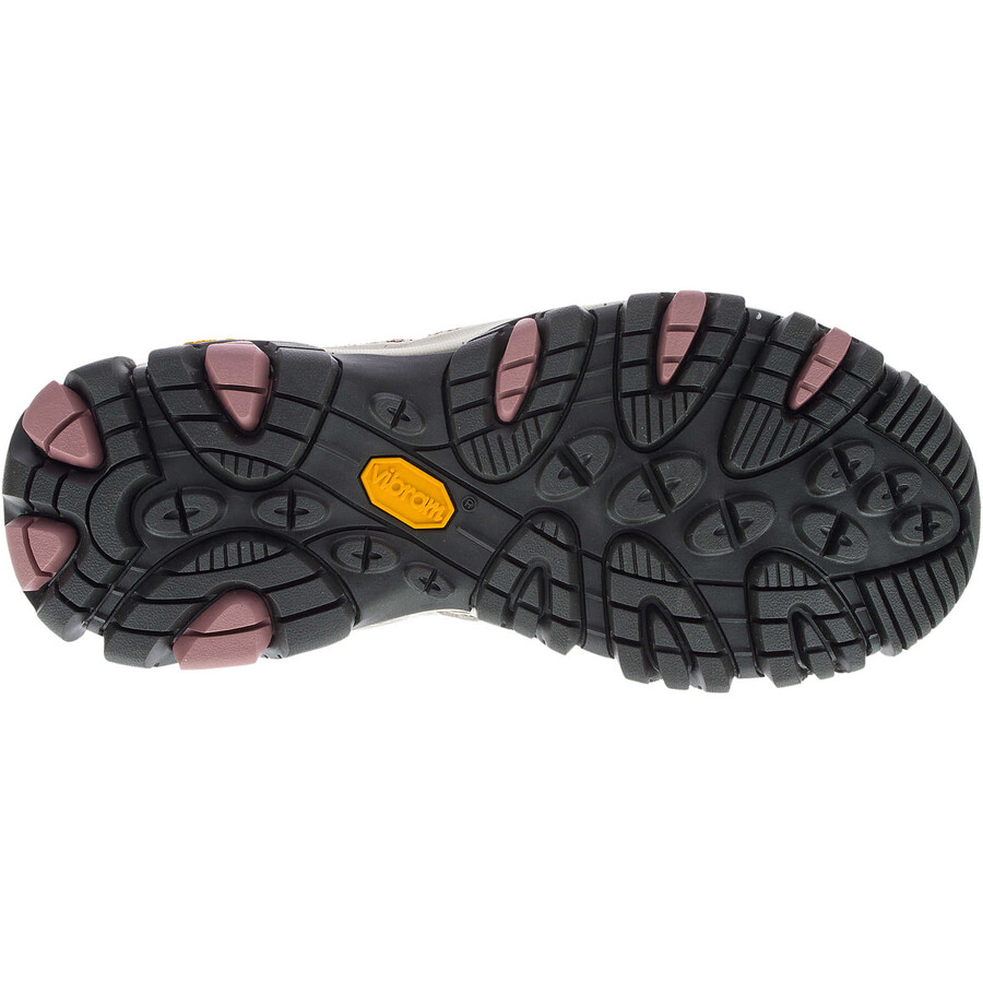 women moab 3 gore-tex hiking shoes aluminum