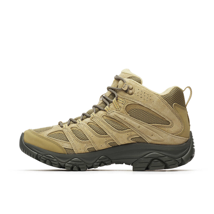 men moab 3 mid waterproof hiking boots teak