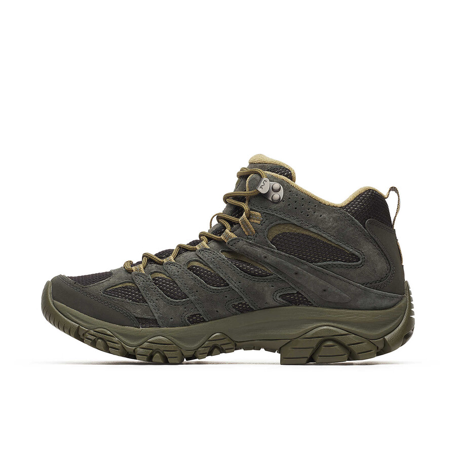 men moab 3 mid waterproof hiking boots blackbeluga