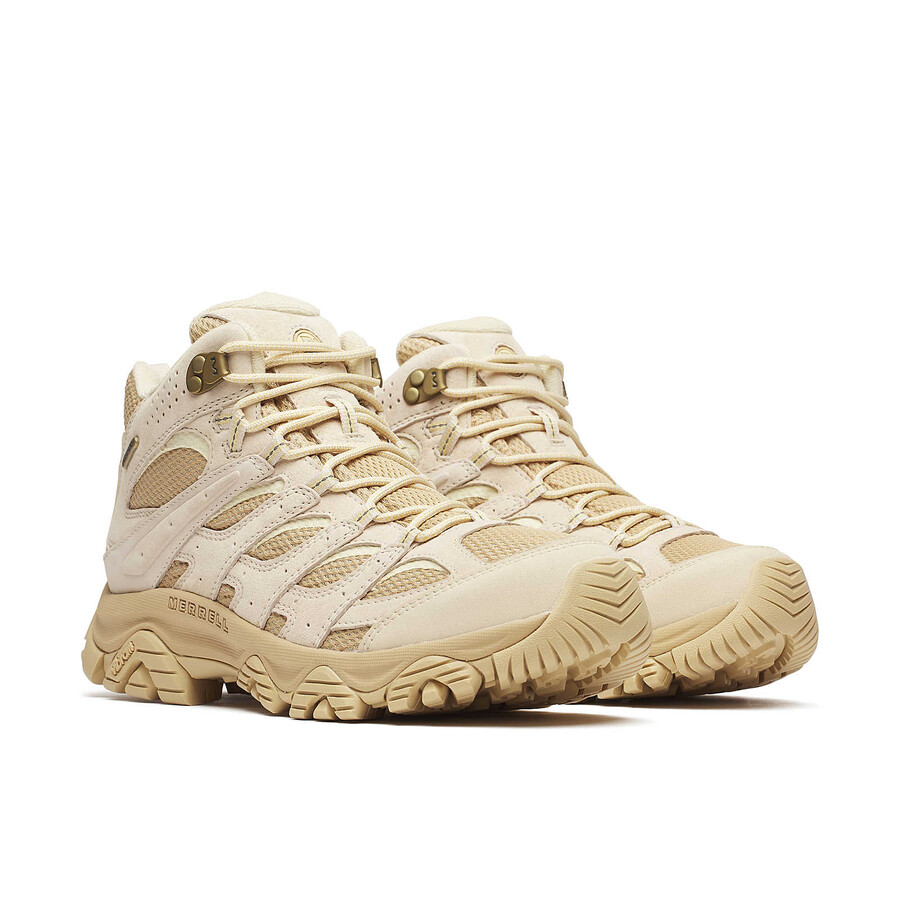 men moab 3 mid waterproof hiking boots latte