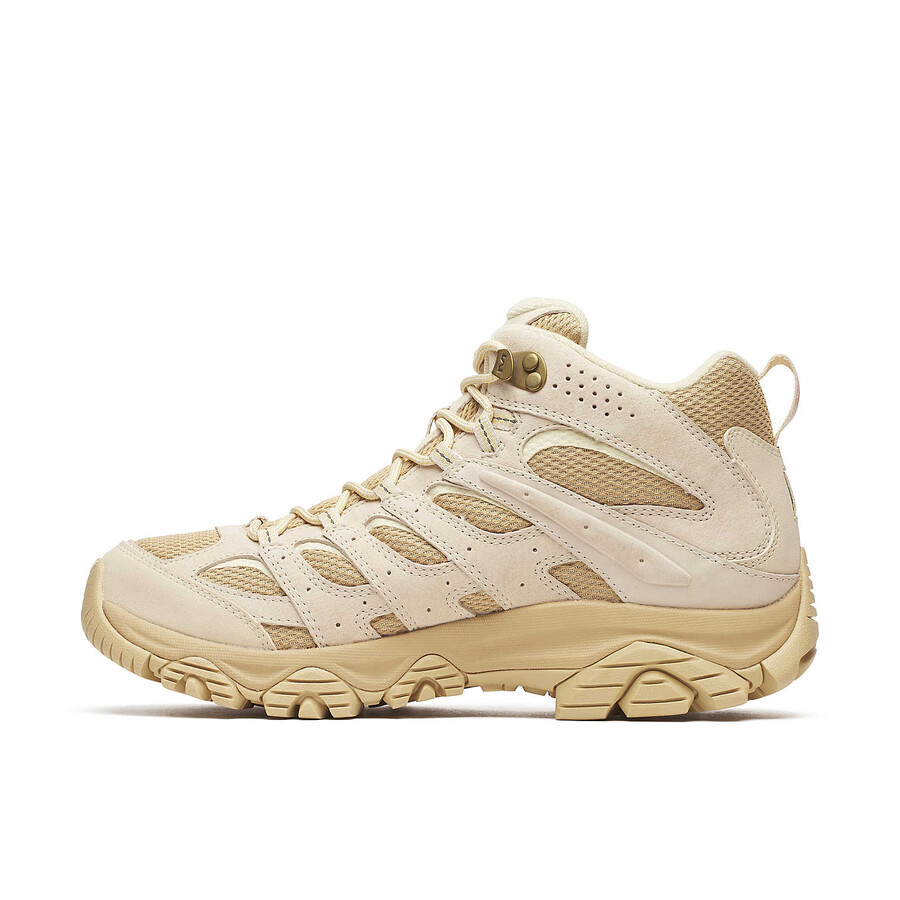 men moab 3 mid waterproof hiking boots latte