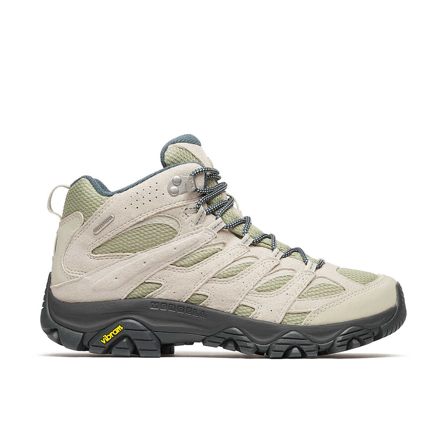men moab 3 mid waterproof hiking boots talc