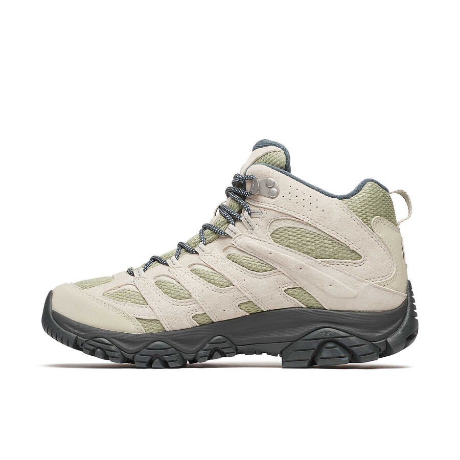 men moab 3 mid waterproof hiking boots talc