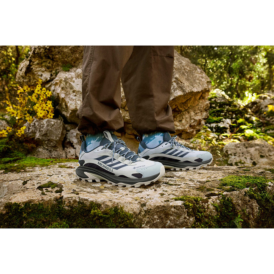 men moab speed 2 gore-tex hiking shoes calcite