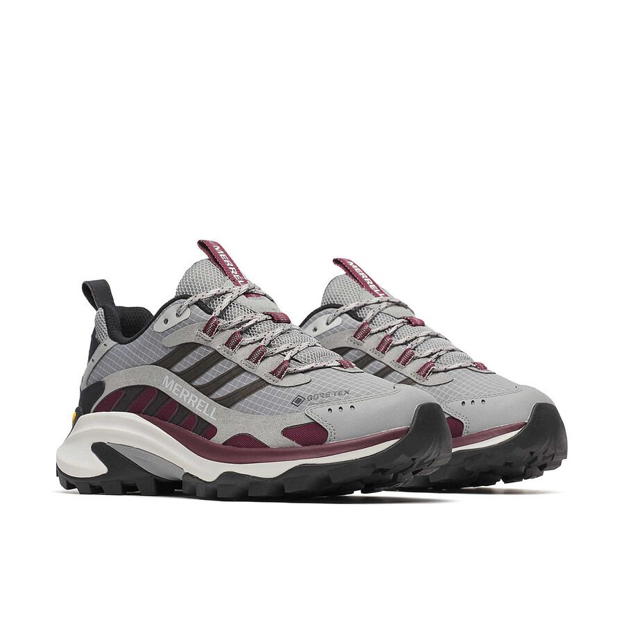 women moab speed 2 gore-tex hiking shoes cementcherry