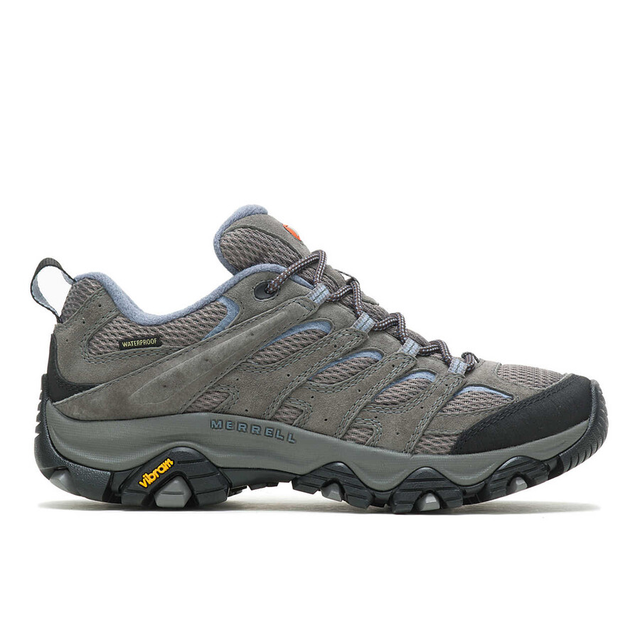 women - moab 3 waterproof wide width - shoes granite