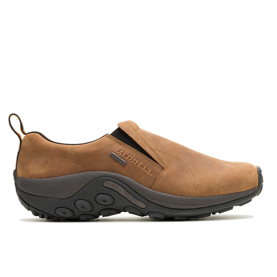 men jungle moc nubuck waterproof casual shoes brown