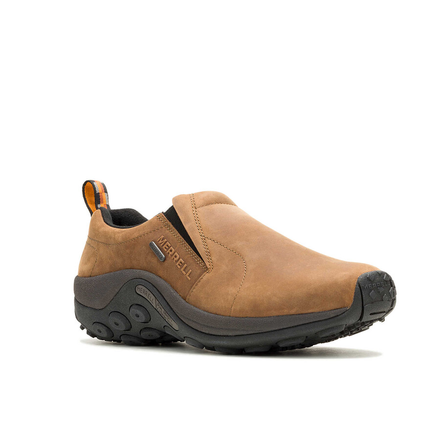 men jungle moc nubuck waterproof casual shoes brown