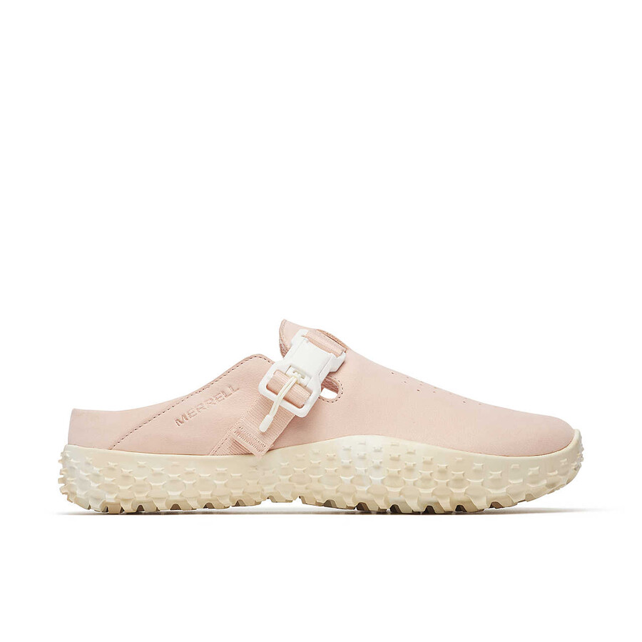 women - wrapt slide nubuck - shoes pink salt