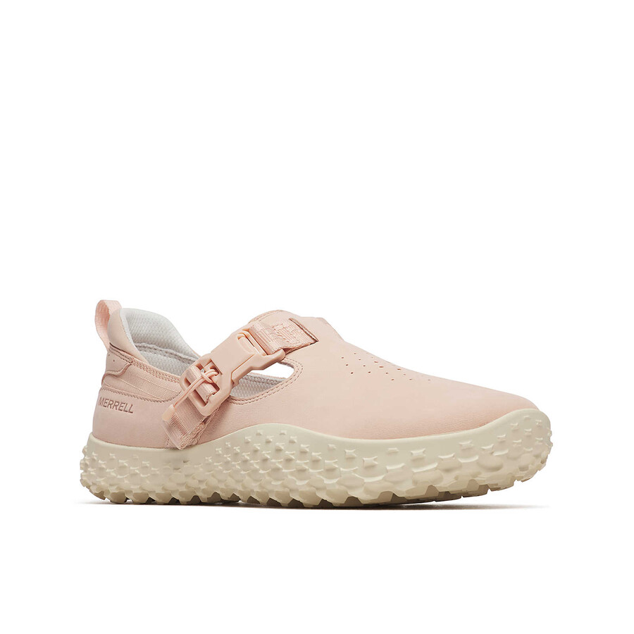 women - wrapt buckle nubuck - shoes pink salt
