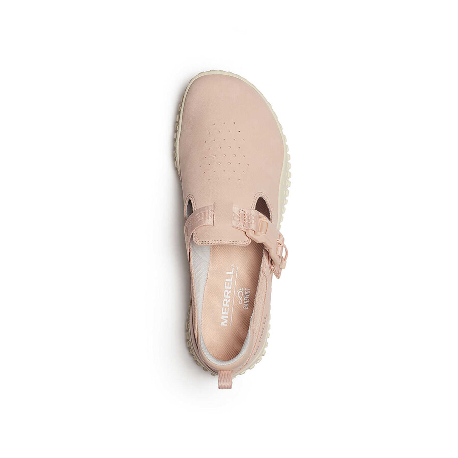 women - wrapt buckle nubuck - shoes pink salt