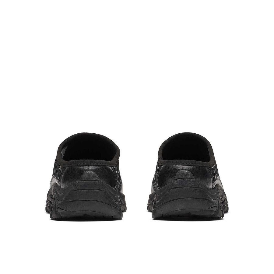 unisex moab 2 slide leather woven 1trl casual slip ons black