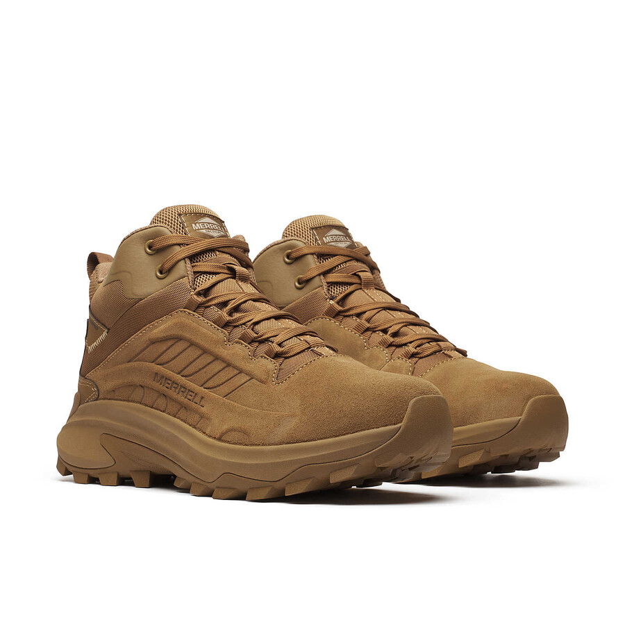 men - moab speed 2 mid tactical waterproof - boots coyote