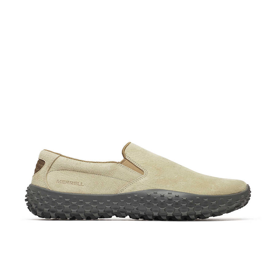 men wrapt slip on casual shoes drab