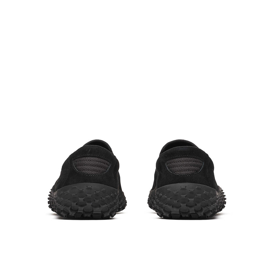 men wrapt slip on casual shoes black