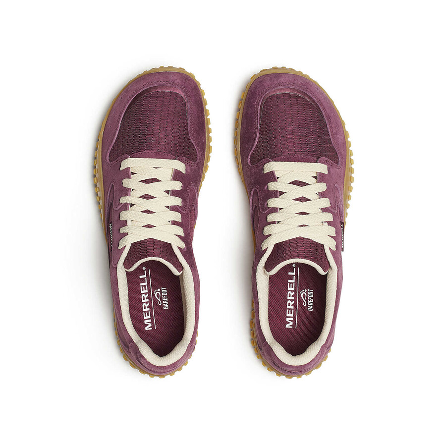women wrapt sneaker casual shoes dark cherry