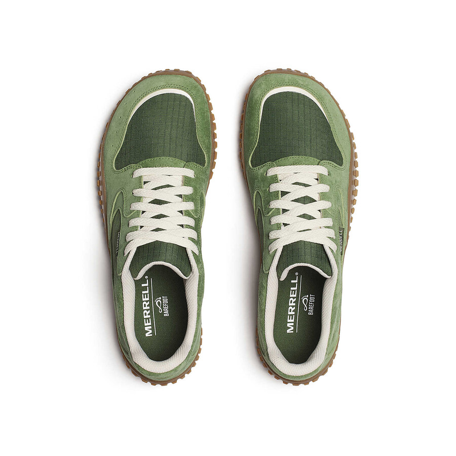 men wrapt sneaker casual shoes dark ivy