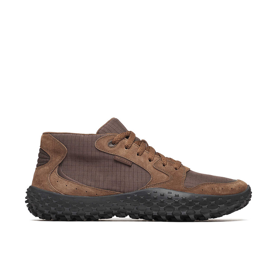 men - wrapt sneaker mid waterproof - boots coffee
