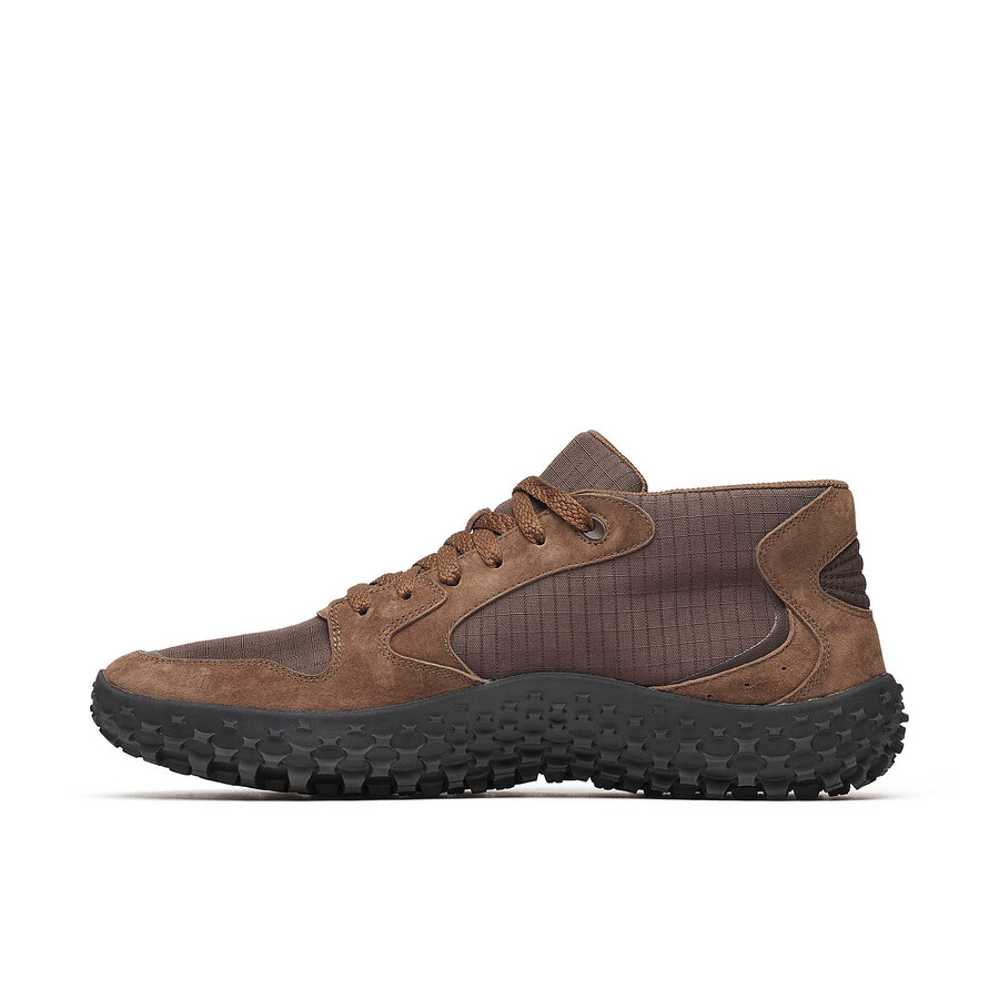 men - wrapt sneaker mid waterproof - boots coffee