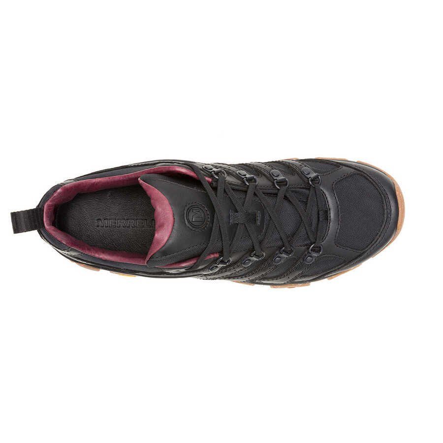 men - moab 3 luxe leather - low black gum