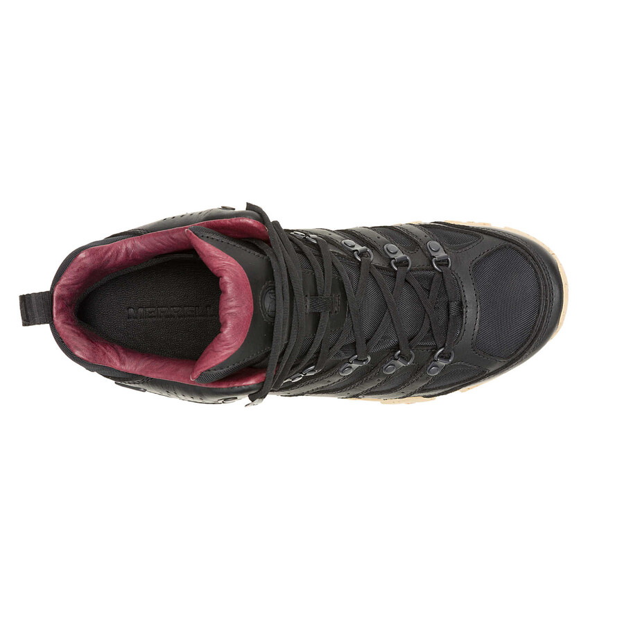 men - moab 3 luxe leather mid waterproof - boots blacktan