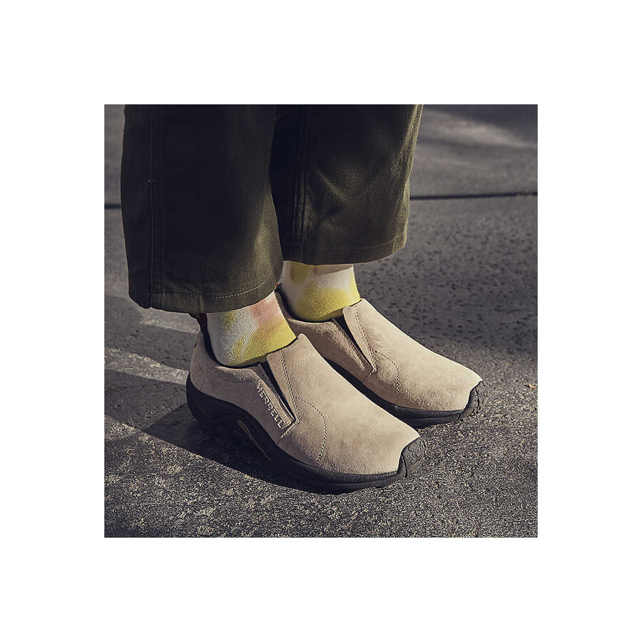 women jungle moc casual slip ons taupe