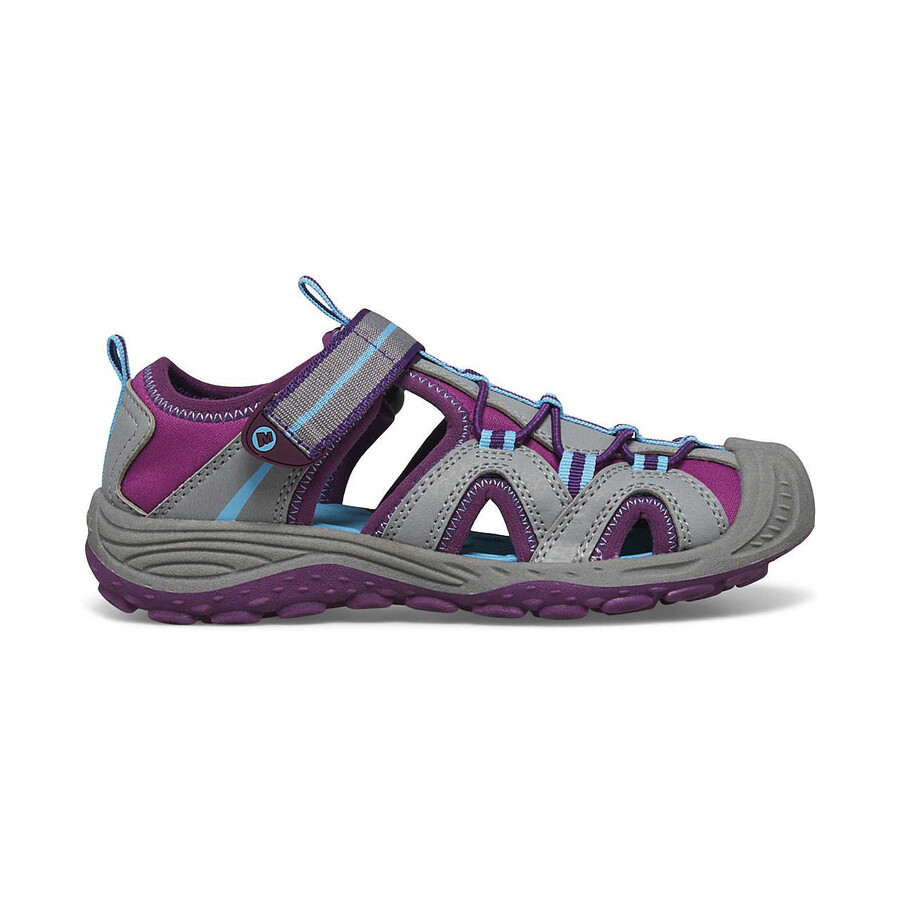 big kid - hydro 2 sandal - water shoes greyberry