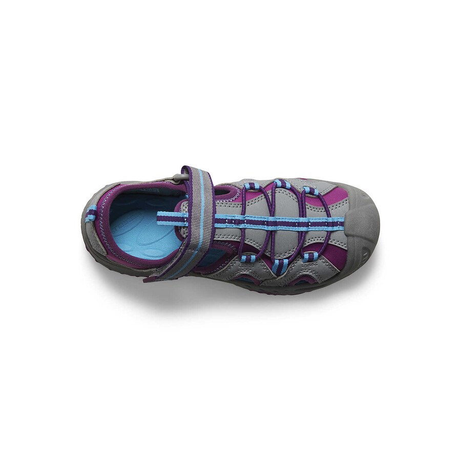 big kid - hydro 2 sandal - water shoes greyberry