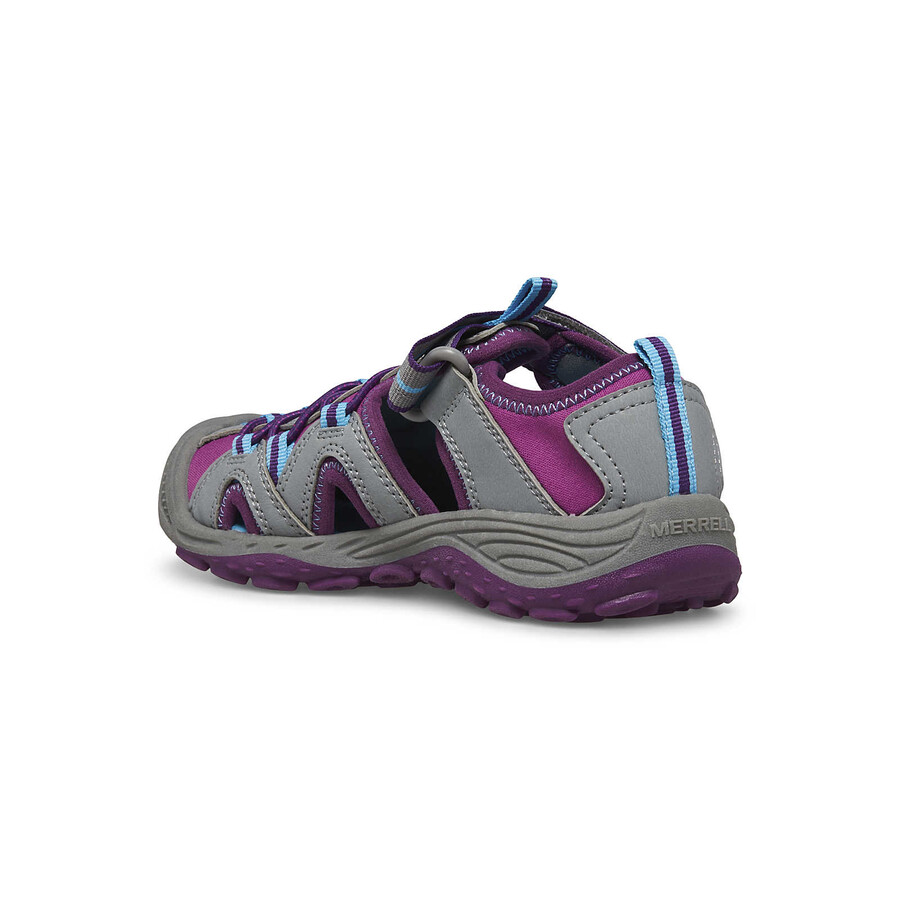 big kid - hydro 2 sandal - water shoes greyberry