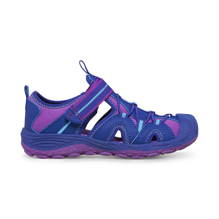 big kid - hydro 2 sandal - water shoes blueberryturquoise