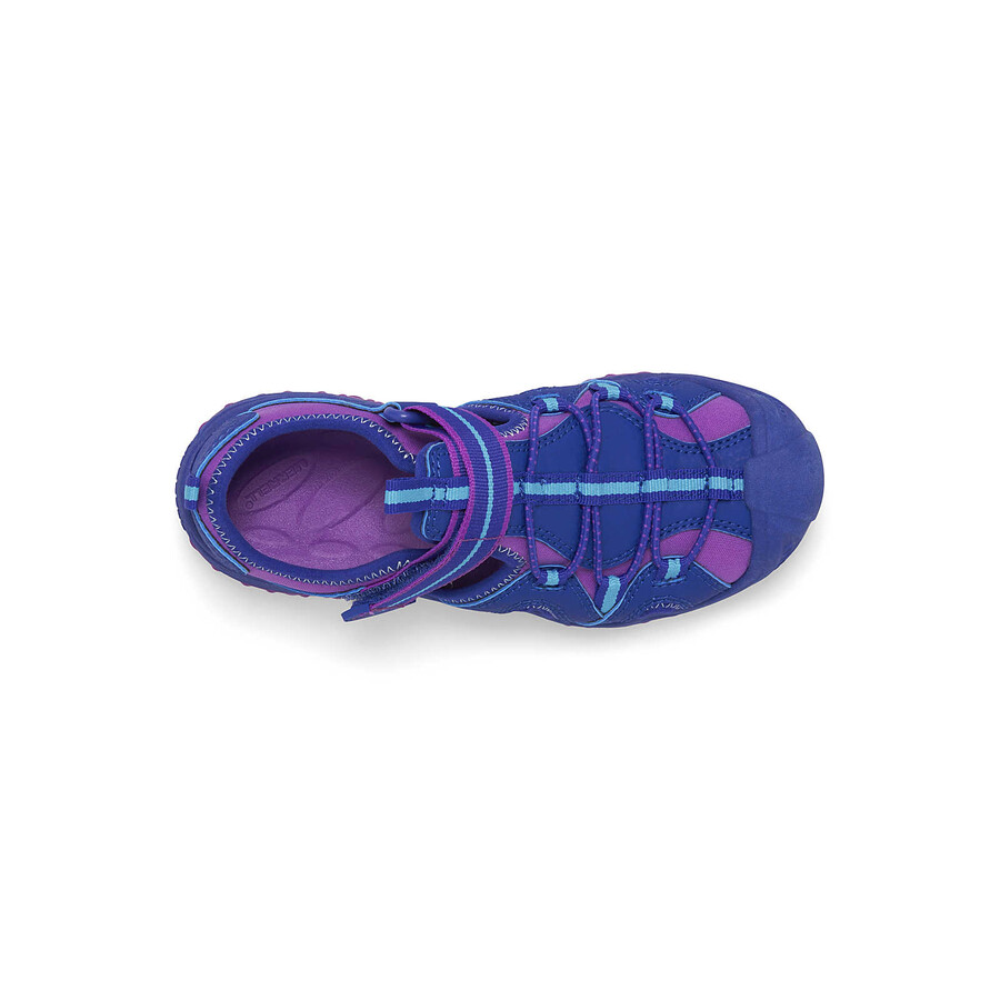 big kid - hydro 2 sandal - water shoes blueberryturquoise