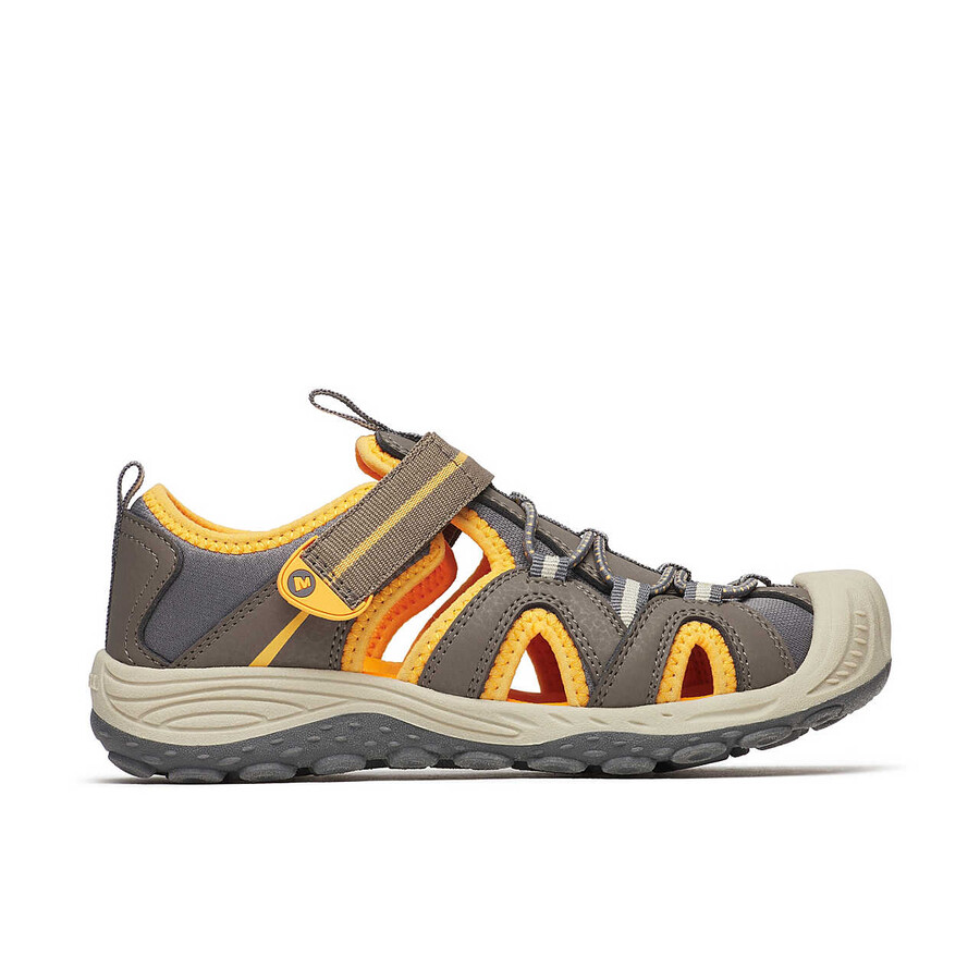 big kid - hydro 2 sandal - water shoes brownorange