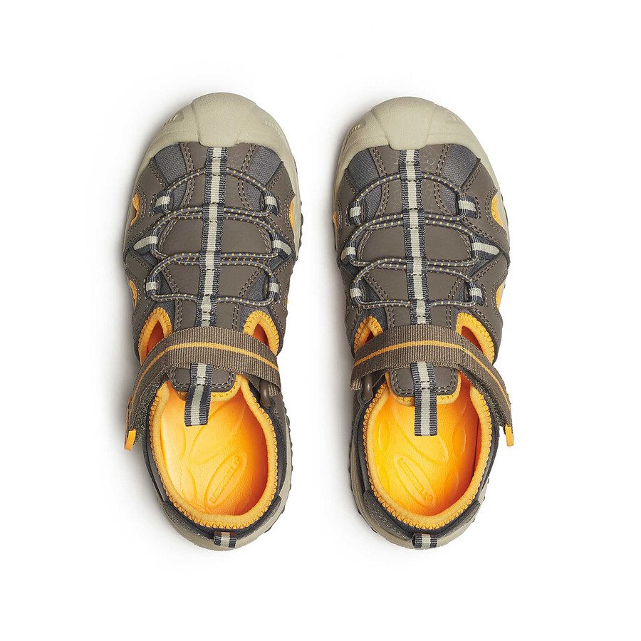 big kid - hydro 2 sandal - water shoes brownorange