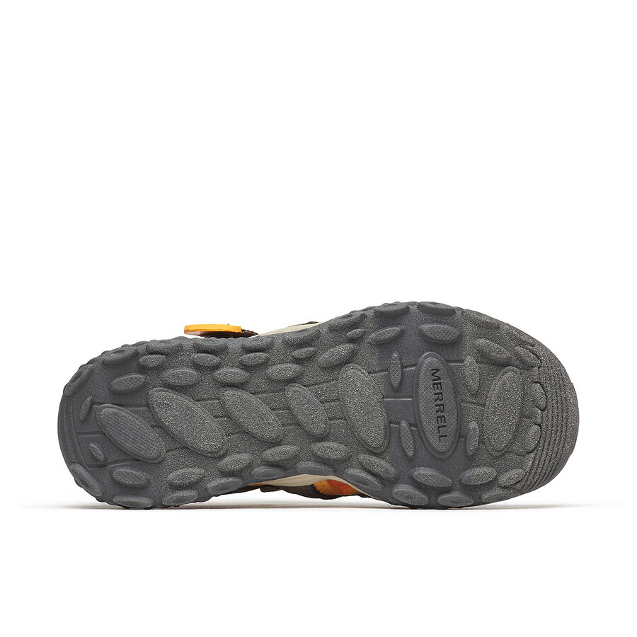 big kid - hydro 2 sandal - water shoes brownorange